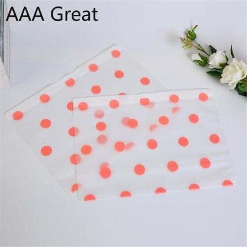 48Pcs/Lot Dots Happy Birthday Party Kids Favors Plastic Gift Shopping Bags With Handle Baby Shower Decoration Packaging Pouches