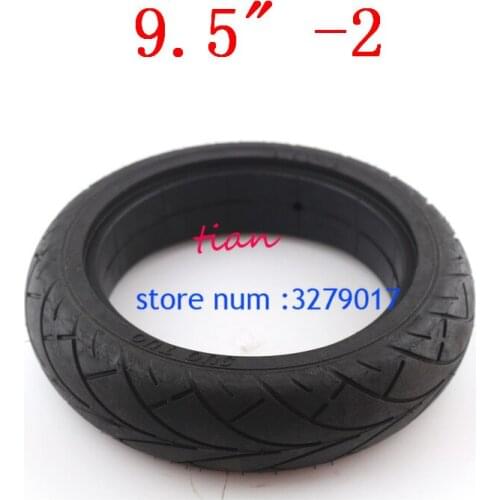 Free shipping 9.50''-2 Solid Tyre Scooter Replacement Tyre Electric Scooter Spare Airless Tire 9.50-2 Rubber Tire For Scoote