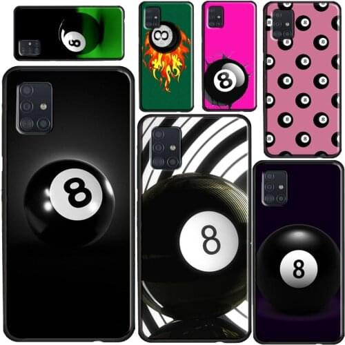 Eight Ball Cover For Samsung A52 A72 A12 A32 A42 A51 A71 A41 A31 A11 A21S A20e A50 A70 A40 A20S Case