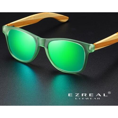 EZREAL Men/Women Fashion SunglassesOutdoor Activities Driving Polarized Wood Sunglasses
