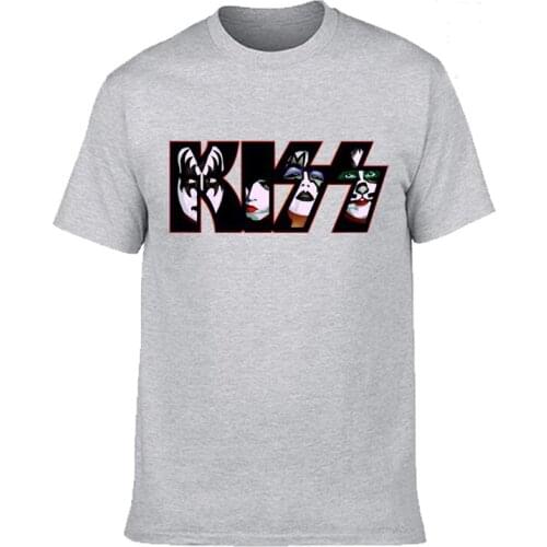 Hip Hop Men t shirt KISS Creatures Short Sleeve t-shirt Funny 3D Print T-Shirts Summer Cotton O-Neck Tops Tees XS-3XL