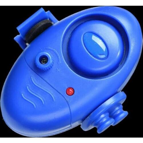 Fishing Bite Alarm Indicators Red Light Adjustable Volume & Sensitivity, Fishing Alarms Sound Alarm Waterproof for Fishing Rods