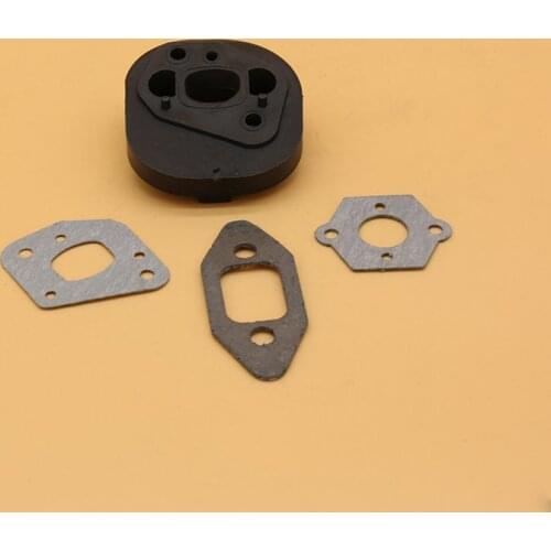 Intake Manifold Carburetor Gasket Kit for Partner 350 351 370 371 420 Chainsaw McCulloch MacCat 335 435 440 Chain Saw Spares