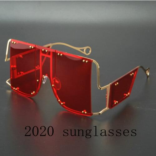 2020 Square Sunglasses Men Luxury Brand Design Lady Hot Women Sun Glasses Super Star Cool Eyewear NX