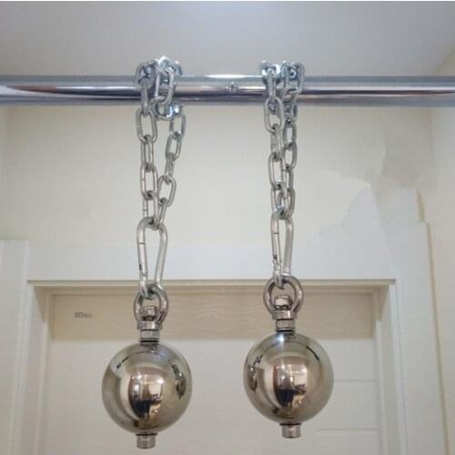 Metal Training Arm and Back Muscles Pull-ups Strengthen Ball Wrist Climbing Finger Training Hand Grip Strength ball A9273