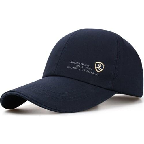 Mens spring and autumn baseball cap Korean casual and versatile fashion sunscreen fishing cap womens summer sunshade hat