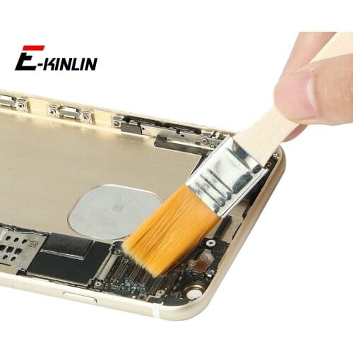 Nylon Dust Cleaner Brushes For iPhone For Samsung HuaWei Xiaomi Motherboard Circuits Plug Port Dock Board Clean Crevice Brush