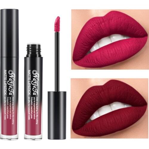 NEW 24 Color Makeup Matte Liquid Lipstick Lips Gloss Maquiagem Lasting Velvet Matte Non-stick Cup Lipstick Lips Gloss TSLM2