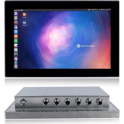 Industrial touch panel pc waterproof ip69k Stainless Steel SUS04 Food grade material 12.1" 1280x800 windows all in one pc