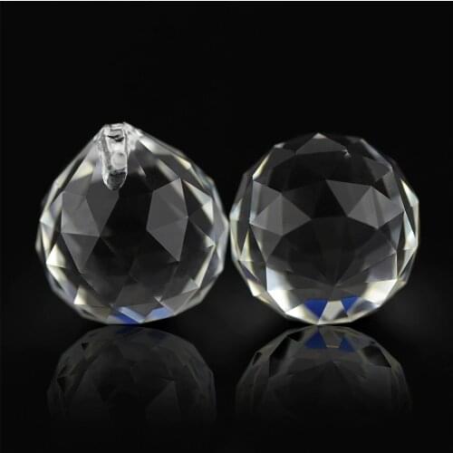 Glass Crystal Faceted Chandelier Balls 60mm,70mm,80mm,100mmfor DIY Lighting Wedding Home Decoration