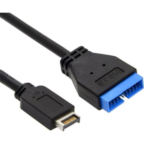 USB 3.1 Front Panel Header to USB 3.0 20Pin Header Extension Cable 30cm for ASUS Motherboard