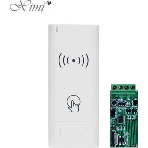 NEW!!!WR01 Access Control 13.56MHZ MF Card Reader Wireless Wiegand Card Reader For Access Control System Wireless Access Reader