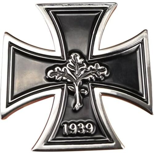 WWII GERMAN GERMANY 1939 EK1 IRON CROSS 1 FIRST CLASS OAK LEAVES MEDAL BADGE PIN