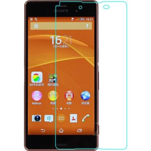 For Sony Xperia Z4 Z3+ Plus E6553 E6533 Premium Tempered Glass Screen Protector Ultra Thin Clear Explosion-proof Protective Film