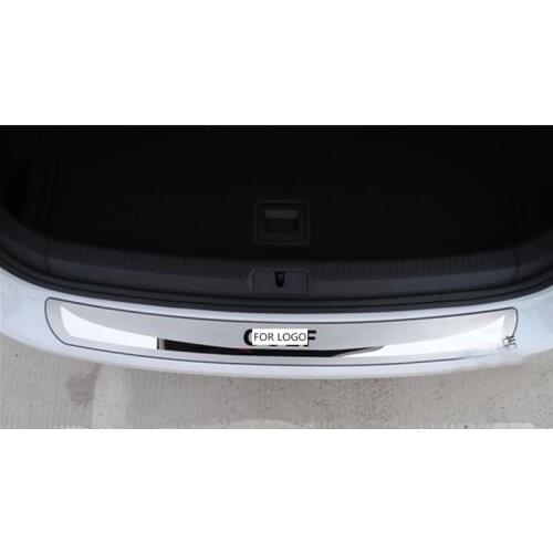 Stainless Steel Rear Bumper Protector Guard Plate Trim Fit For Golf 6 Mk6 GTI 2009-2012