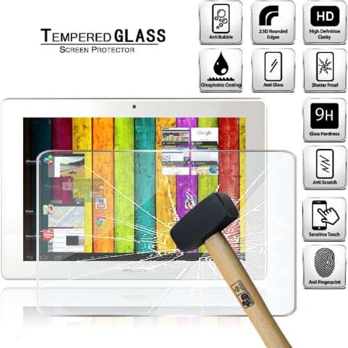 Tablet Tempered Glass Screen Protector Cover for Archos 101 Titanium 10.1 Incn Full Screen Coverage Explosion-Proof Screen