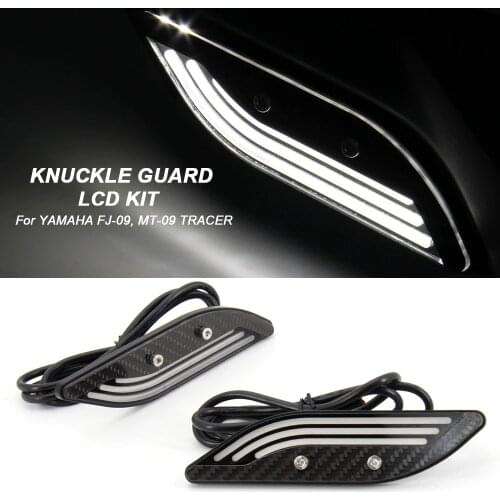 For YAMAHA MT09 TRACER FJ-09 MT-09 TRACER 2014 - 2017 Motorcycle Hand Guard Decorative Lights Knuckle Guard LED Kit