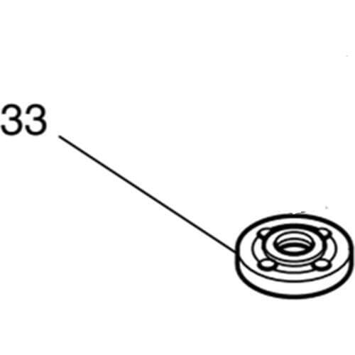 Tighten the nut for Makita 9523B 9523NB 9526B 9526NB 9533BL 9553B 9553HB 9553HBG 9553HNG 9553NB 9556HB 9556HNG 9556NB 224559-5