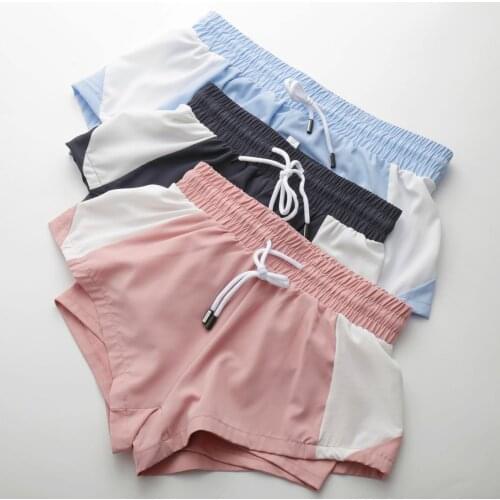 Summer Yoga Anti-failure Running Training Shorts Ladies Double-layer Fake Two-piece Sports Yoga Fitness Quick-drying Pants Women