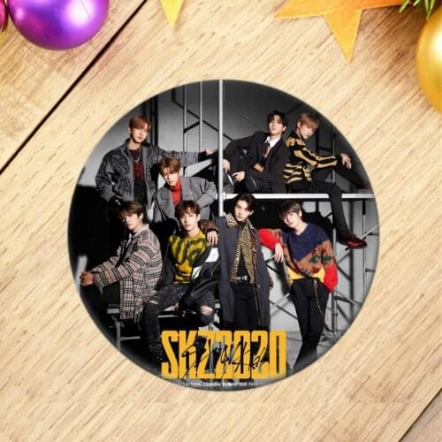 1pcs Kpop Stray kids badge New album HD photo brooch high quality New arrivals Free shipping