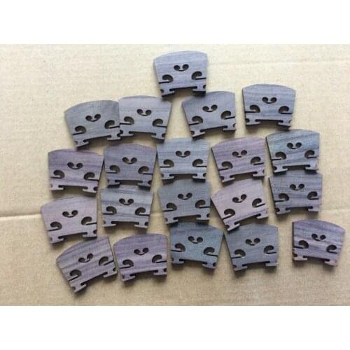 10pcs first grade violin bridges 4/4 ebony wholesale