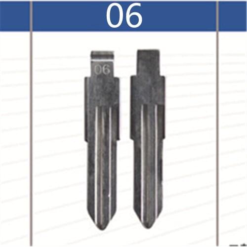 2 Pcs Uncut Replacement Car key blade for NISSAN A32 BLUEBIRD CEDRIC VANETTE CEFIRO Key No.06 Car Key Blade