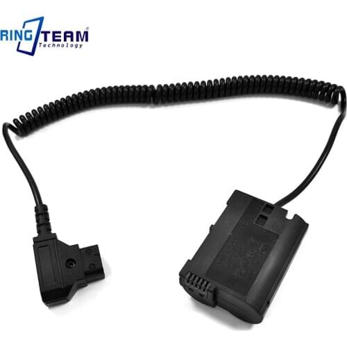 D-Tap DTAP to EN-EL15 EP-5B DC Coupler for Nikon Z7 Z6 1V1 D850 D7200 D7100 D7000 D810 D810A D800 D800E D750 D610 D600 Cameras