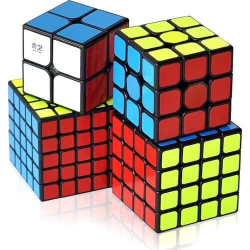 Toysetoys Intelligence Cube Set 2x2 3x3 4x4 5x5 Mind Cube Set Rübik cube