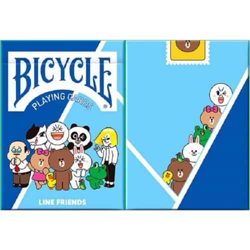 Bicycle Line Friends Family Playing Cards Cute Cartoon Deck USPCC Collectable Poker Magic Card Games Magic Tricks Props