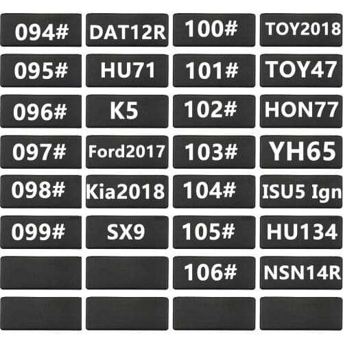 LiShi 2 in 1 2in1 DAT12R HU71 K5 Ford2017 kia2018 SX9 TOY2018 TOY47 HON77 YH65 ISU5 ign HU134 NSN14R Locksmith Tools