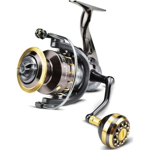 Metal Fishing Reel 17+1BB 5.0.1/4.7:1 Gear Ratio Carp Spinning Reel Fishing Saltwater Fishing Wheel carretilhas de pesca 2021