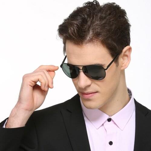 2019 Sunglasses Men Polarized Pilot Style Driving Sunglasses Men Women Sun Glasses Vintage Oversized Sunglasses PlusSize Pilot