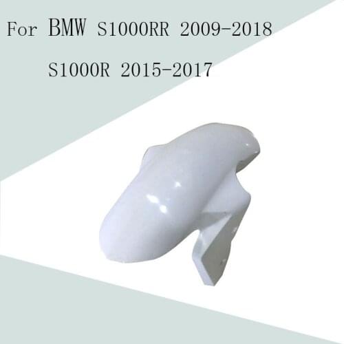 For BMW S1000RR 2009-2018 S1000R 2015-2017 Motorcycle Accessories Unpainted Front Mudguard Fender ABS Injection Fairing