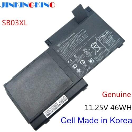 SB03XL Laptop Battery For HP EliteBook 820 720 725 G1 HSTNN-LB4T HSTNN-IB4T 716726-1C1 716726-421 E7U25ET 11.25V 46Wh
