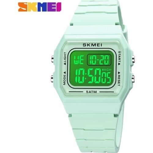 Sport Watch For Women Men Luxury Led Light Electronic Watches Top SKMEI Wristwatch Count Down Stopwatch Clock For Gift 2021 New