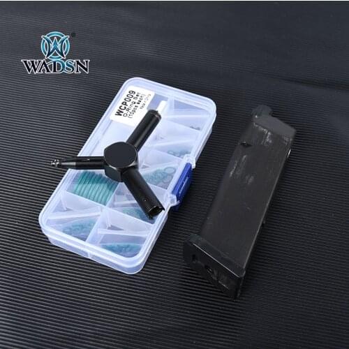 Tactical Gas Magazine Fluorine Rubber O Ring Set For GBB Glock G17 19 Kublai P1 Water Gel Blaster Green Hunting Gun Accessories