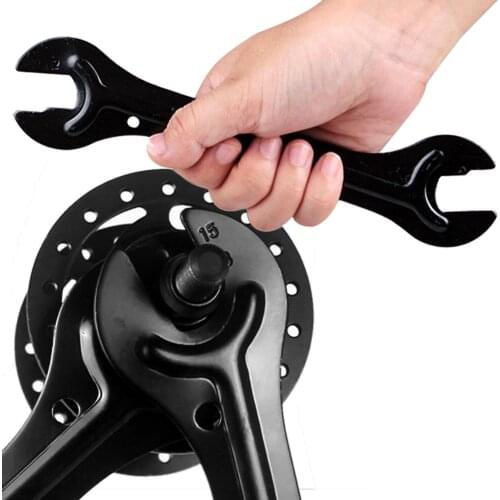 MTB Bike Cycle Head Open End Axle Hub Cone Wrench Spanner Bicycle Repair Tool