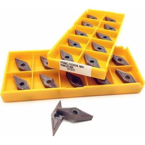 VNMG160404 MA VP15TF Carbide Insert CNC Turning Insert Lathe Milling Tool Tungsten Carbide VNMG 160404 Cutting Tools