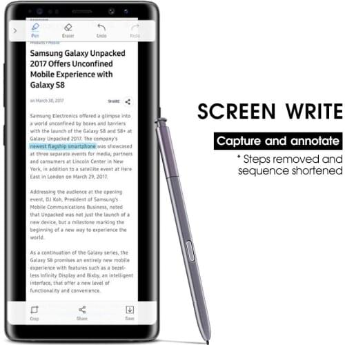WOOWOO Styluses OriginalPortable Stylus S Pen Replacement for Samsung Galaxy Note 8