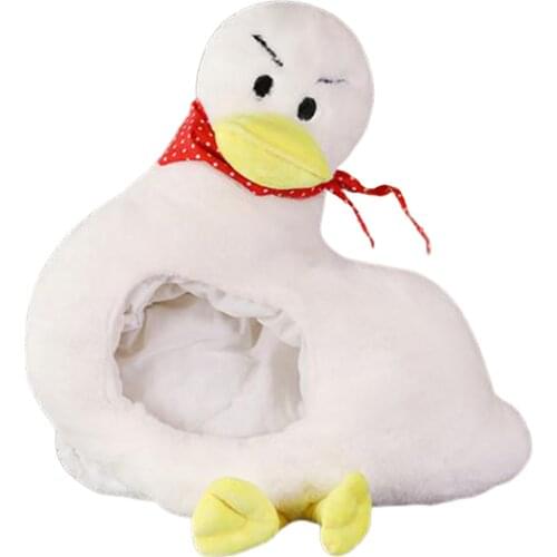 Funny Cute Warm Winter Plush Duck Hat Cap Beanie Hat Kids Adults Gifts