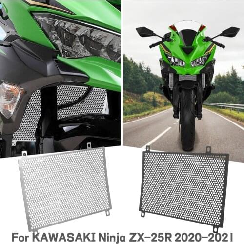 ZX25R Radiator Guard Cover Grille Grill Protection Protector For KAWASAKI ZX 25R ZX-25R 2020 2021 Motorcycle Accessories Black