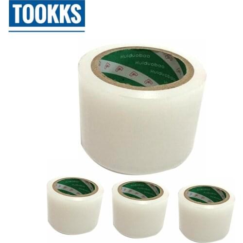 6cm 7cm 8cm Width 100m PE Transparent Protective Tape Mobile Phone Touch Screen Protective Film Adhesive Tape