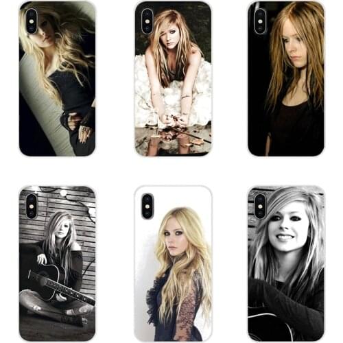 Accessories Phone Shell Covers Avril Lavigne For Samsung Galaxy S2 S3 S4 S5 Mini S6 S7 Edge S8 S9 S10E Lite Plus