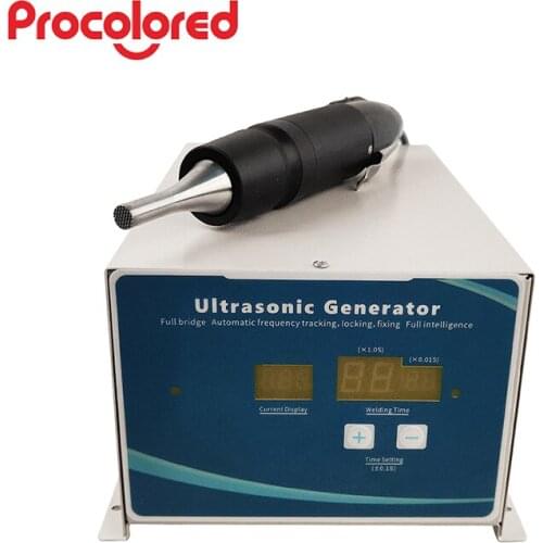 Procolored small portable ultrasound handle welding machine nonwoven face mask making welder 800W 28khz 100-230V