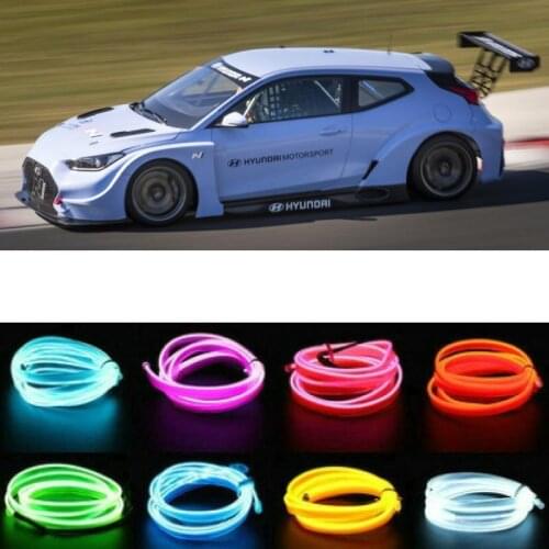 5m el Atmosphere Lamp Interior Mood Lighting For Hyundai Terracan Veloster Trajet ACCENT Tucson JM TLE azera entourage equus