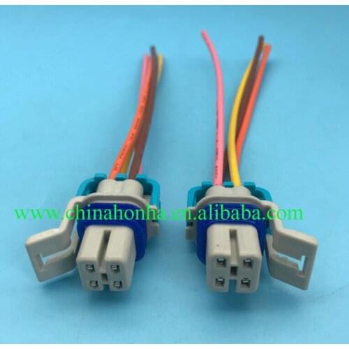 Auto O2 OXYGEN SENSOR EXTENSION HARNESS LS1 LS2 4 PIN WAY SQUARE Car WATERPROOF ELECTRICAL CONNECTOR PLUG SOCKET