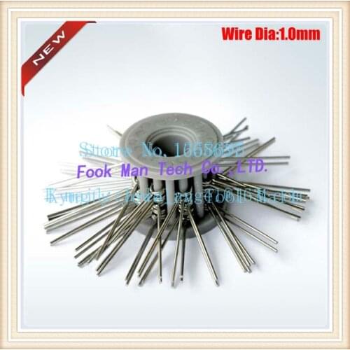 Free Shipping Jewelry Making Tools Mini Brush Matt Steel Wire Brush Green Color Grit Medium 0.30mm Diameter 10pcs/lot