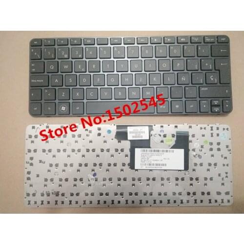 Free Shipping Brand New Original Laptop Keyboard For HP MINI 210-3000 210-4000 SP Keyboard 665962-071 with Border
