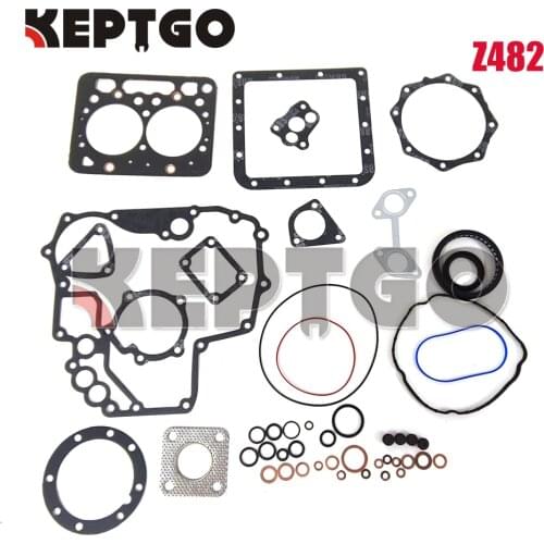 For kubota engine diesel Z482 full gasket kit with cylinder head gasket 16853-99355