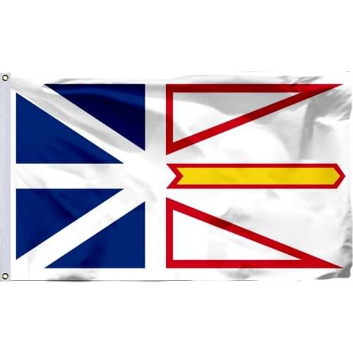 Newfoundland And Labrador Flag 150X90cm (3x5FT) 120g 100D Polyester Free Shipping Canadian Provinces